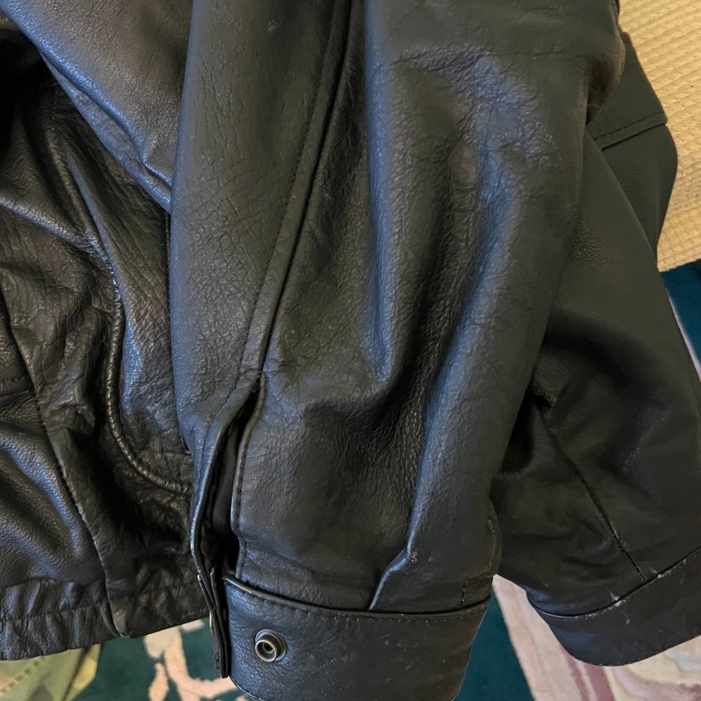Wilson leather winter jacket - Picture 7 of 16